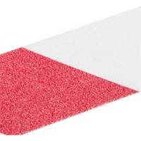 Premium Anti-Skid Tape, 2" x 60', Red & White Cantin et fils