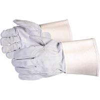 Endura&reg; Premium Cut-Resistant Fitters Gloves, Medium, Split Cowhide Palm Cantin et fils
