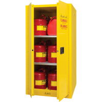 Armoire pour produits inflammables, 60 gal., 2 Porte(s), 34" La x 65" h x 34" p Cantin et fils
