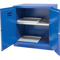 Corrosive Liquids Cabinet, 22 gal., 35" x 35" x 22" Cantin et fils