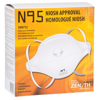 Particulate Respirator, N95, NIOSH Certified, Medium/Large Cantin et fils