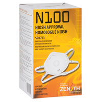 Respirateur contre les particules, N100, Certifi&eacute; NIOSH, Moyen/grand Cantin et fils