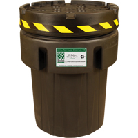 Ultra-Recycled Overpack&reg; Salvage Drum, 95 gal., Stationary Cantin et fils