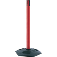 Single Line Heavy Duty Receiver Post, 38" High, Red Cantin et fils