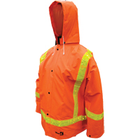 V&ecirc;tements imperm&eacute;ables en PVC ignifuges Open Road , Petit, Orange Cantin et fils