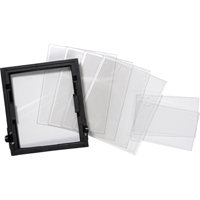 Jeu de plaques de s&eacute;curit&eacute; transparentes Insight Cantin et fils