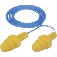 E-A-R Ultrafit Premolded Earplugs, Corded, Bulk - Polybag, 25 dB NRR, One-Size Cantin et fils