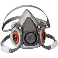Respirateur r&eacute;utilisable &agrave; demi-masque s&eacute;rie 6000, Thermoplastique, Moyen Cantin et fils