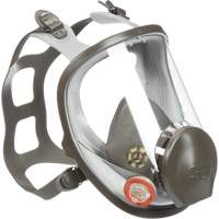 6000 Series Full Facepiece Reusable Respirator, Elastomer/Silicone/Thermoplastic, Small Cantin et fils