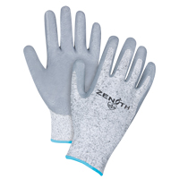 Gants &eacute;lastiques sans coutures r&eacute;sistants &agrave; la coupe, Taille T-Grand/10, Calibre 13, Rev&ecirc;tement Nitrile, Enveloppe en PEHP, ANSI/ISEA 105 niveau 2/EN 388 niveau 3 Cantin et fils