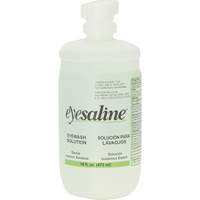 Saline Eyewash Bottles, Full Bottle, 16 oz. Cantin et fils