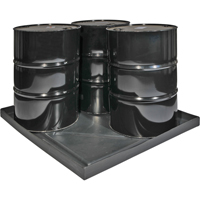 Econo Spill Shells, 51" L x 47" W x 5" H, 36 US gal. Spill Capacity Cantin et fils