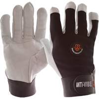 Gants antivibrations Air Glove, Taille Moyen, Paume Cuir perl&eacute; Cantin et fils