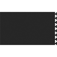 Rejuvenator Connect No. 502 Matting, Polyurethane, 3' W x 5' L, 5/8" Thick, Black Cantin et fils