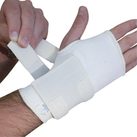 Supports de poignet ambidextres, Coton/&eacute;lastique, Petit Cantin et fils