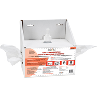 Poste de nettoyage jetables pour lentilles, Carton, 8" lo x 4" p x 8" h Cantin et fils