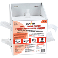 Poste de nettoyage jetables pour lentilles, Carton, 8" lo x 5" p x 12-1/2" h Cantin et fils