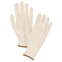 Gants en tricot d'usage standard, Poly/coton, Calibre 7, Grand Cantin et fils