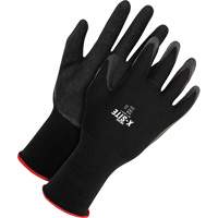 Gants enduits X-Site, Petit, R&ecirc;vetement Latex, Calibre 15, Enveloppe en Nylon Cantin et fils