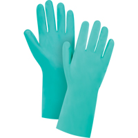Diamond-Grip Chemical-Resistant Gloves, Size 11, 13" L, Nitrile, Flock-Lined Inner Lining, 15-mil Cantin et fils