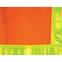 Veste de s&eacute;curit&eacute; pour la circulation d&eacute;tachable en cinq points, Orange haute visibilit&eacute;, Moyen, Polyester Cantin et fils