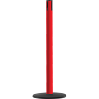 Advance TensaBarrier&reg; - Receiver Post, 36" High, Red Cantin et fils