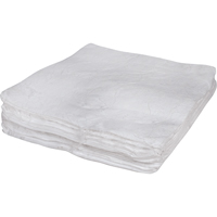 Feuilles absorbantes souffl&eacute;es de premi&egrave;re qualit&eacute;, Huile seulement, 30" x 30", 50 gal. d'absorption Cantin et fils