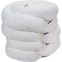 Barrage absorbant, Huile seulement, 10' lo x 8" la, Absorption 40 gal., 4 /pqt Cantin et fils