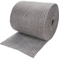 Premium Bonded Sorbent Rolls, Mediumweight, 150' L x 15" W, 20 gal. Absorbancy Cantin et fils
