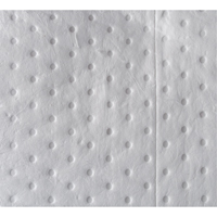 Premium Bonded Sorbent Pads, Oil Only, 15" x 17", 8 gal. Absorbancy Cantin et fils
