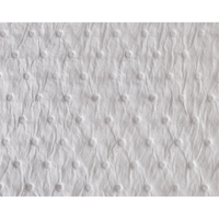 Premium Fine Fiber Sorbent Pads, Oil Only, 15" x 17", 25 gal. Absorbancy Cantin et fils