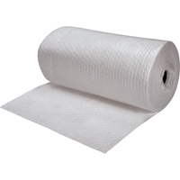 Premium Fine Fiber Sorbent Rolls, Heavyweight, 150' L x 30" W, 50 gal. Absorbancy Cantin et fils