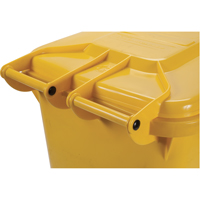 Trousse de lutte contre les d&eacute;versements de premi&egrave;re qualit&eacute;, Huile seulement, Bac, Absorbance de 63 gal. US Cantin et fils