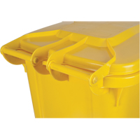 Yellow Mobile Container, Polyurethane, 63 Gallons/63 US gal. Cantin et fils