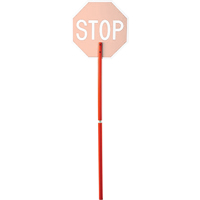 Traffic Control Sign Plastic Handle Cantin et fils
