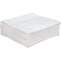 Premium Anti Static Sorbent Pads, Oil Only, 30" x 30", 55 Gal. Absorbancy Cantin et fils