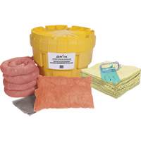 Trousse de lutte contre les d&eacute;versements, Mati&egrave;res dangereuses, Overpack/Baril de r&eacute;cup&eacute;ration, Absorbance de 20 gal. US Cantin et fils
