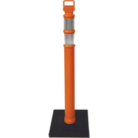 Ez-Grab Delineator Posts, 42" H, Orange Cantin et fils