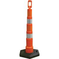 Grip N Go Trim Line Channelizers, 49" High, Orange Cantin et fils