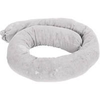 Remblais tubulaire absorbant, Huile seulement, Absorption 25 gal., 3" la x 4' lo, Pqt de 12 Cantin et fils