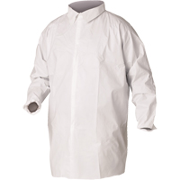 KleenGuard A20 Lab Coats, SMS, White, Large Cantin et fils
