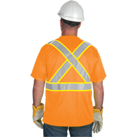 T-shirt conforme &agrave; la CSA, Polyester, Moyen, Orange Cantin et fils