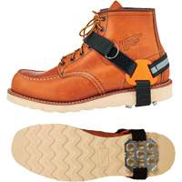 Crampons &agrave; glace de talon TREX 6315, Acier, Traction Plaque, Grand/Moyen Cantin et fils