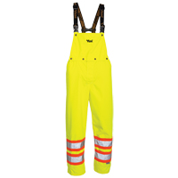 Professional&reg; Journeyman&reg; 300D Pants, Polyester, Small, High Visibility Lime-Yellow Cantin et fils