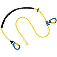 Longe ajustable pour grimpeur, 1 branches, 8', Classe CSA A, Nylon Cantin et fils