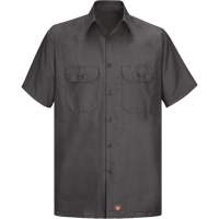 Short Sleeve Ripstop Shirt, Men's, 3X-Large, Charcoal Cantin et fils
