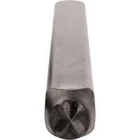Individual Standard General Purpose Steel Hand Stamp Pieces, X, 3/32" Cantin et fils