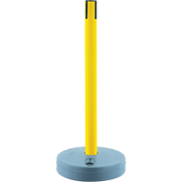 Outdoor TensaBarrier&reg; - Receiver Posts, 37" High, Yellow Cantin et fils