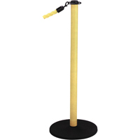 Portable Posts, 36" High, Yellow Cantin et fils