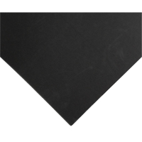 Electrically Conductive Mat No.785, 3' W x 10' L x 3/32" T, PVC, Smooth, Black Cantin et fils